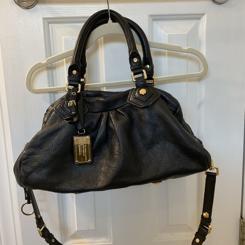 Marc Jacobs Black Leather Handbag